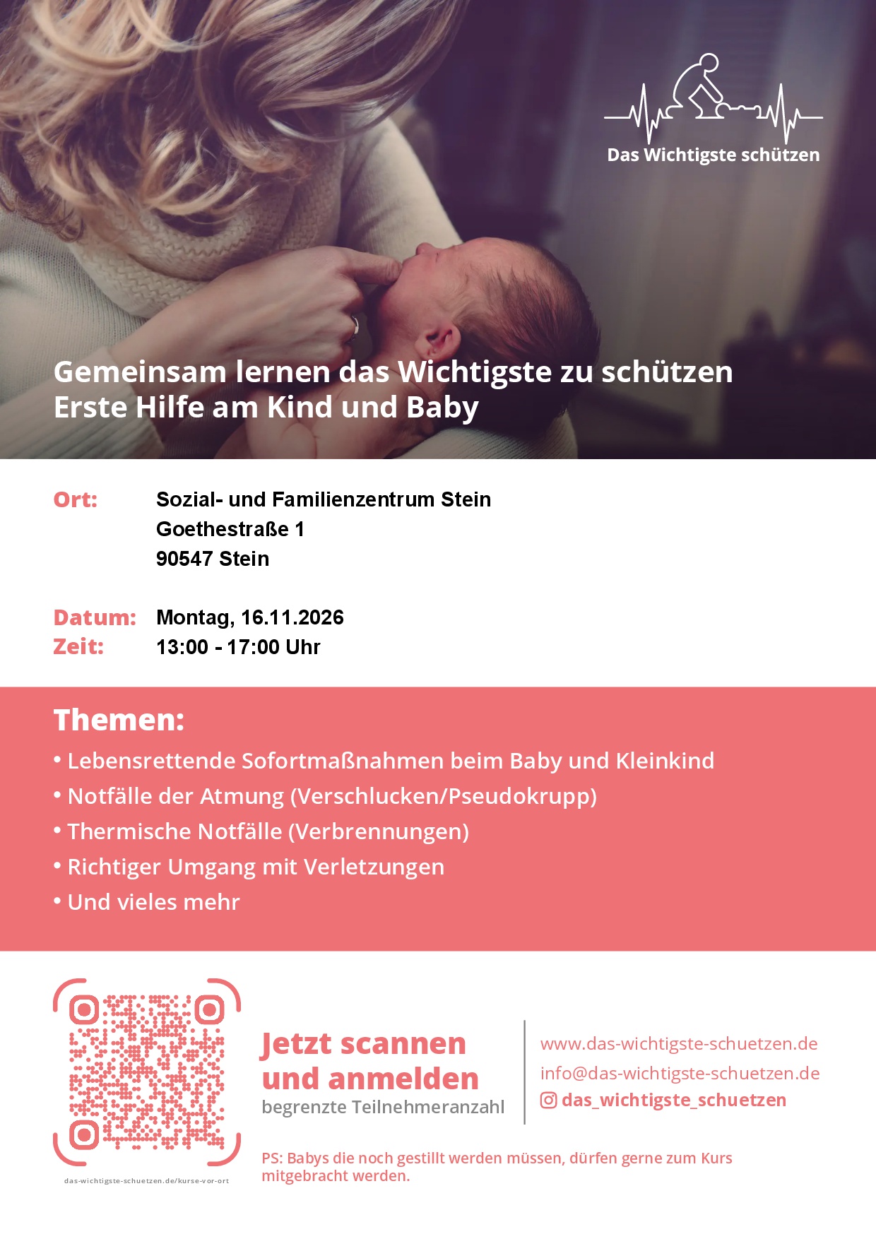 Erste Hilfe am Baby und Kind