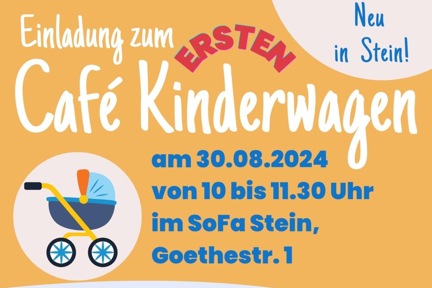 Café Kinderwagen, Plakat