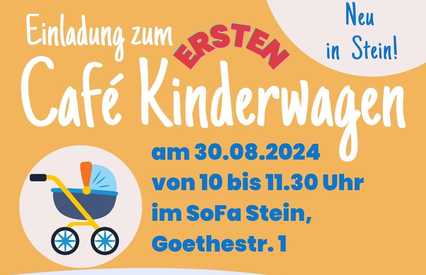 Café Kinderwagen, Plakat