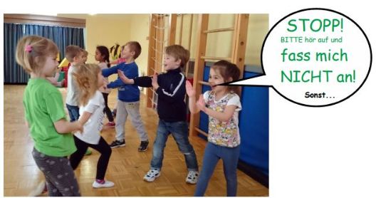 Selbstbehauptung Kinder