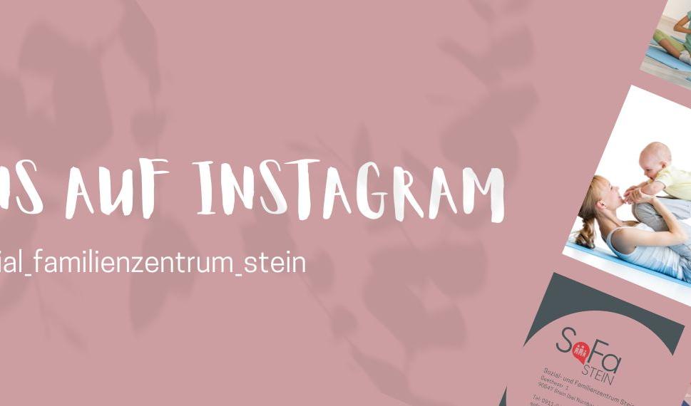 Folge uns auf Instagram