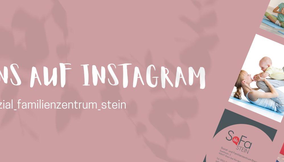 Folge uns auf Instagram