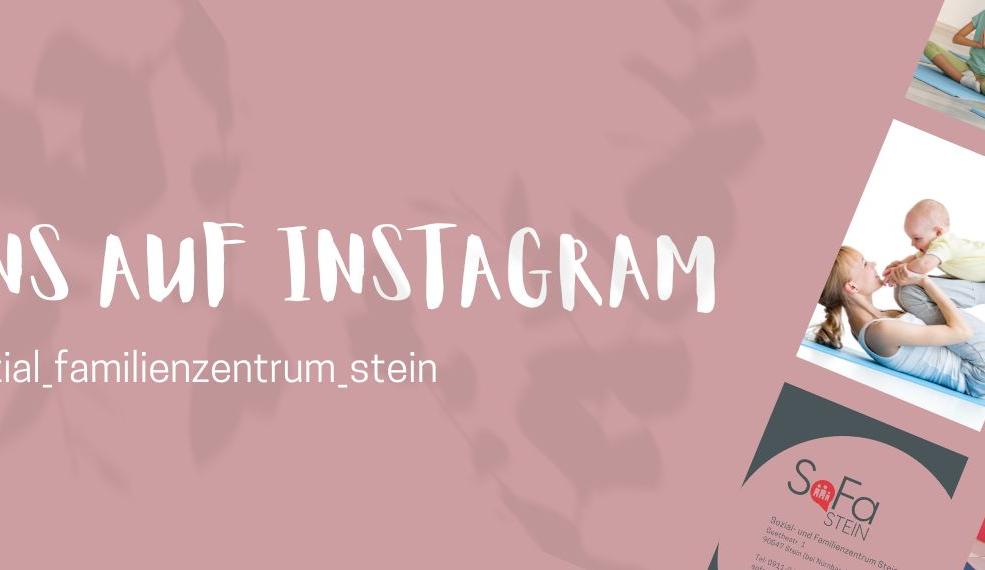 Folge uns auf Instagram