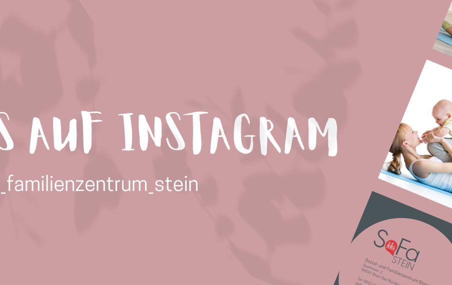 Folge uns auf Instagram